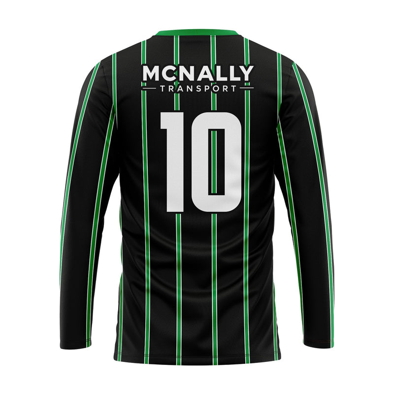 Load image into Gallery viewer, Point Celtic FC Jersey (Long Sleeve) Custom Black - Adults
