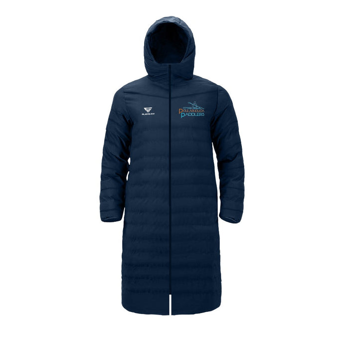 Poulaphouca Paddlers Long Padded Jacket (Below Knee) - Adults