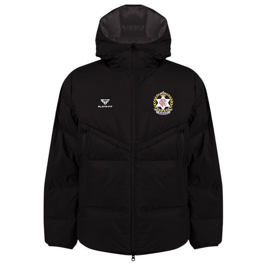 Rectory Rangers FC Padded Jacket Black - Adults