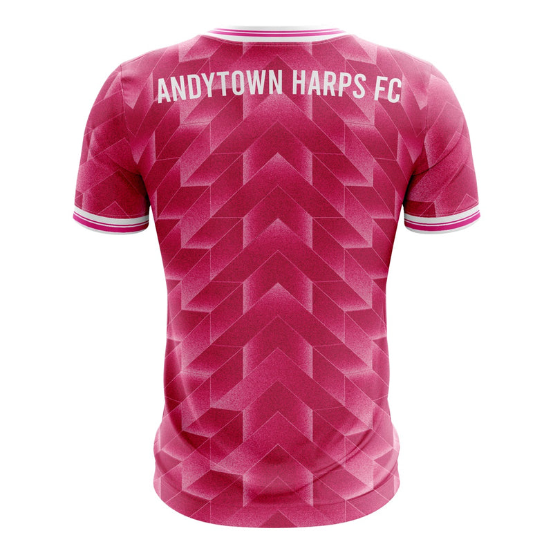 Load image into Gallery viewer, Andytown Harps FC Jersey (Retro Pink) - Adults
