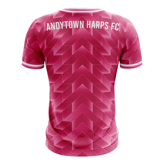 Andytown Harps FC Jersey (Retro Pink) - Adults