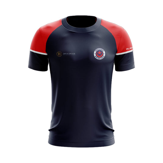 Drogheda Water Polo Ladies T-Shirt Stellar (Navy/Red/White) - Adults