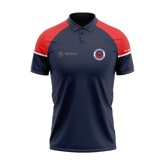 Drogheda Water Polo Ladies Polo Stellar (Navy/Red/White) - Adults