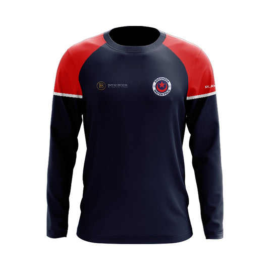 Drogheda Water Polo Ladies Crew Neck Stellar (Navy/Red/White) - Adults