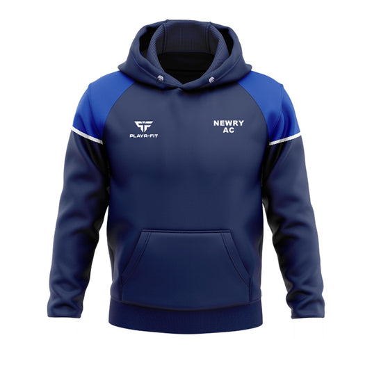 Newry AC Hoodie Stellar (Navy/Blue/White) - Adults