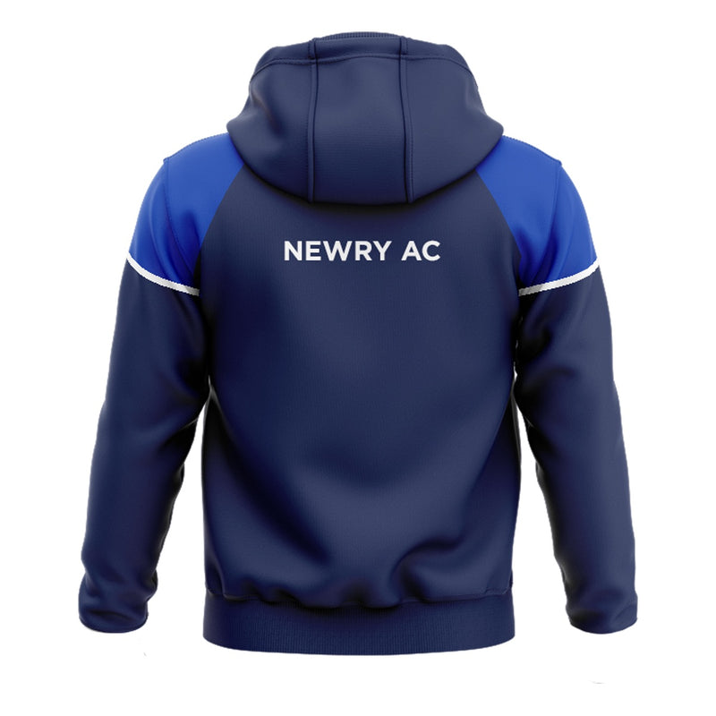 Load image into Gallery viewer, Newry AC Hoodie Stellar (Navy/Blue/White) - Adults
