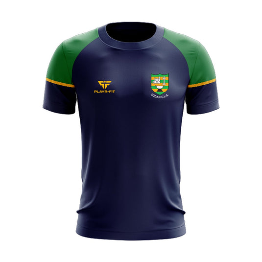 Syddan GFC T-Shirt Stellar (Navy/Green/Yellow) - Adults