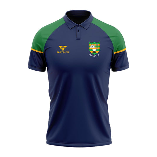 Syddan GFC Polo Stellar (Navy/Green/Yellow) - Kids