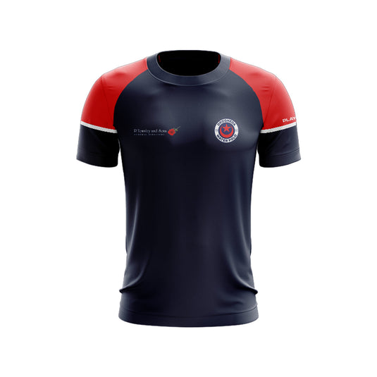 Drogheda Water Polo Mens T-Shirt Stellar (Navy/Red/White) - Adults