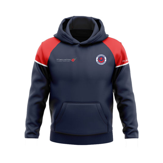 Drogheda Water Polo Mens Hoodie Stellar (Navy/Red/White) - Adults