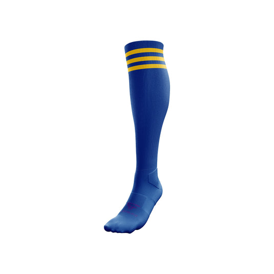 Rasharkin AFC Long Socks Blue - Adults