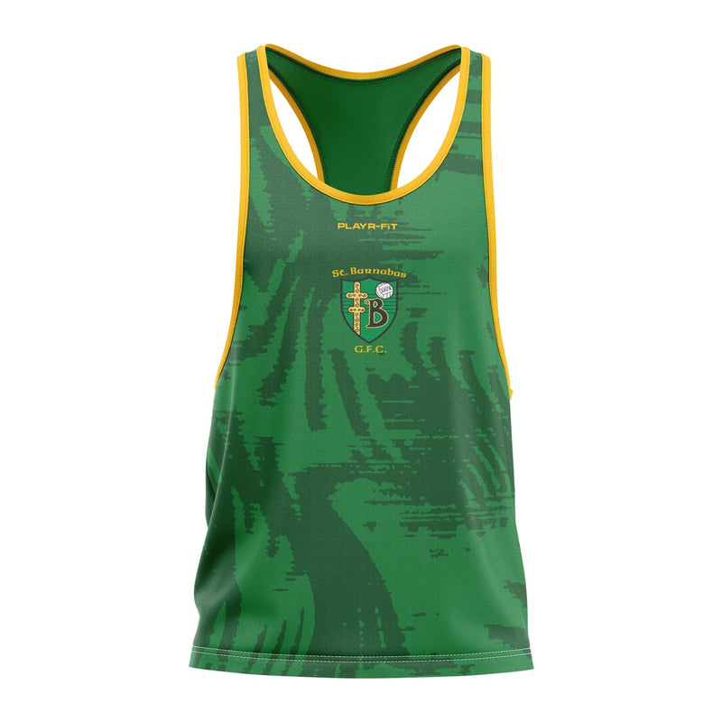 Load image into Gallery viewer, St Barnabas GFC NY Vest Green (F10) - Kids
