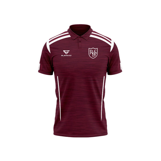 Redeemer BNS Staff Polo Adroit Maroon/White - Kids