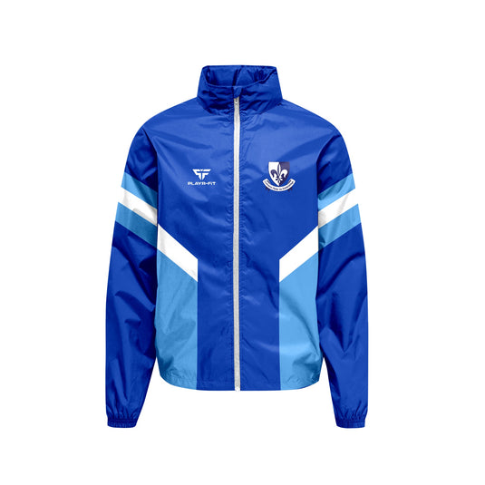 Aughnamullen CLG Retro Shell Jacket (Blue) - Kids