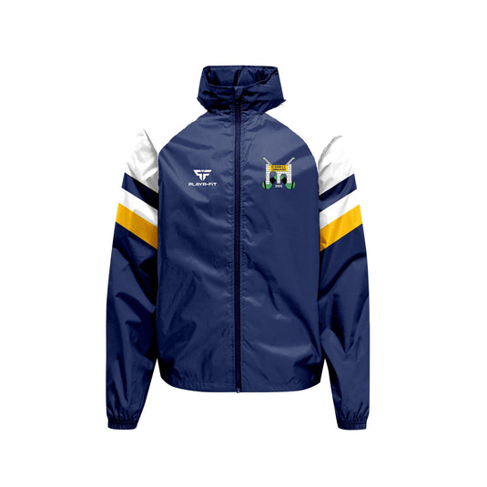 St Johns Camogie Club Retro Shell Jacket - Navy - Adults