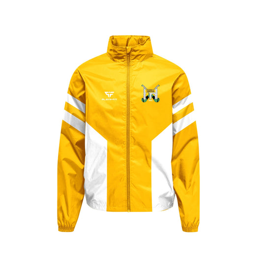 St Johns Camogie Club Retro Shell Jacket - Yellow - Kids