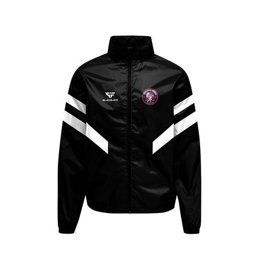 Poyntzpass Runners Retro Shell Jacket - Black - Adults