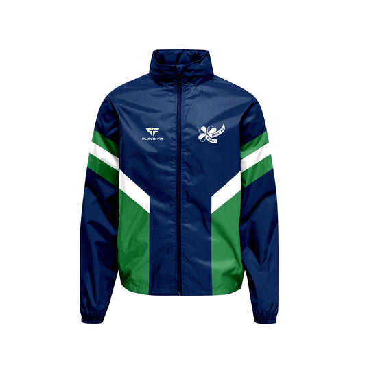 Irish Tag Rugby Retro Shell Jacket - Adults