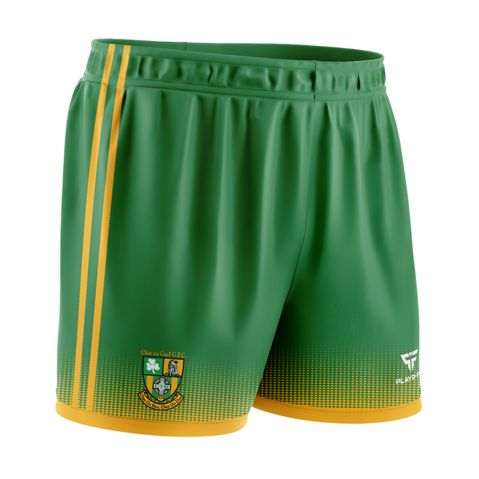 Clan Na Gael GFC Dundalk Shorts (Sublimated) Green - Adults