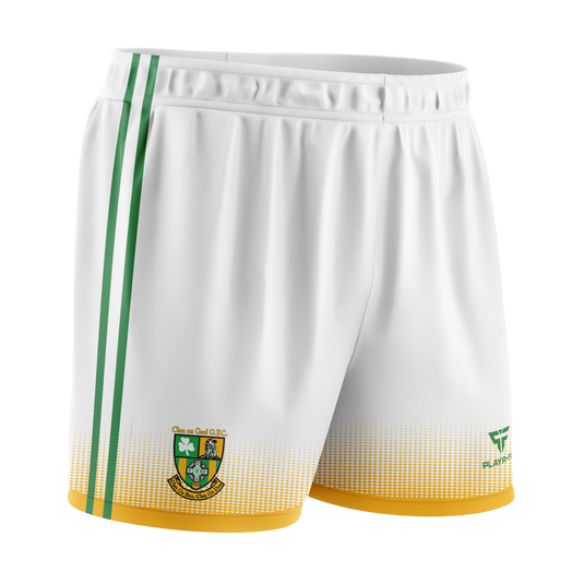 Clan Na Gael GFC Dundalk Shorts (Sublimated) White - Kids