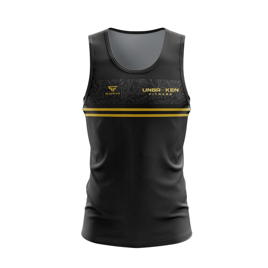 Unbroken Fitness Running Vest Optimum (Black) - Adults