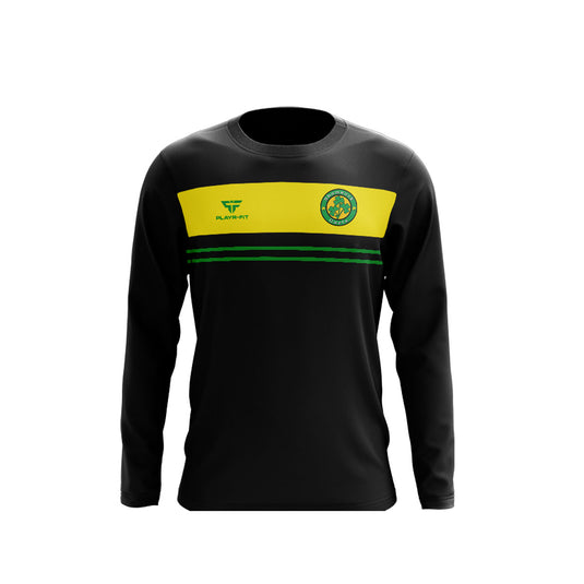 Shamrock Gaels Armagh Crew Neck Optimum (Black/Green/Yellow) - Adults