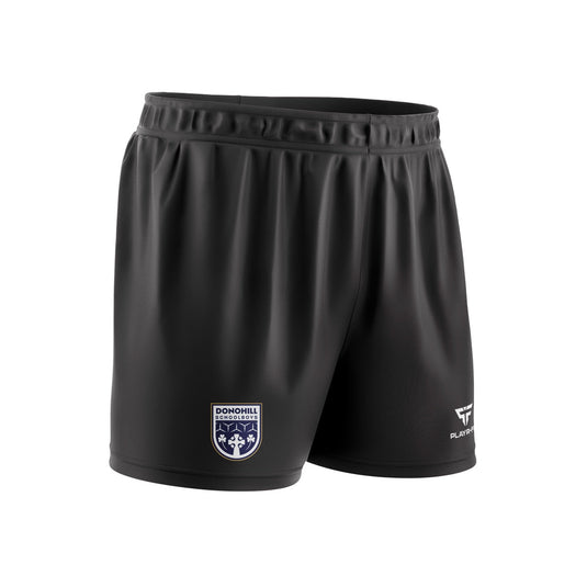 Donohill Schoolboys FC Pro Soccer Shorts (Cut & Sew)  Black - Adults