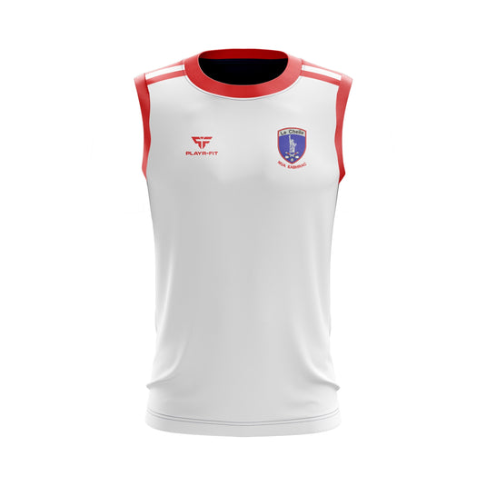 Le Cheile NY Sleeveless Jersey - White - Adults