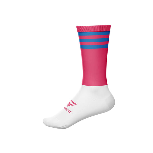 Old Leighlin LGFA Mid Socks (Pink) - Adults