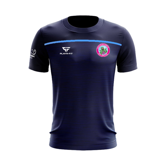 Lough Neagh Monster Dunkers T-Shirt Spirit (Navy/Sky) - Adults