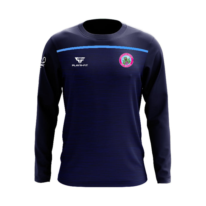 Lough Neagh Monster Dunkers Crew Neck Spirit (Navy/Sky) - Kids
