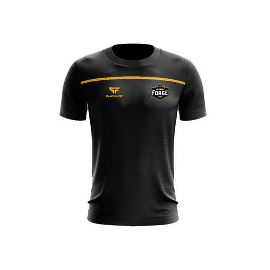 The Fitness Forge T-Shirt Spirit Black/Amber - Kids