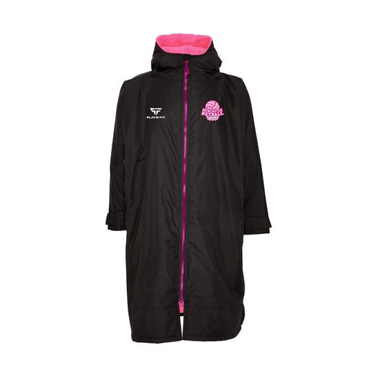Newcastle Netball Sports Robe (Fleeced) - Kids