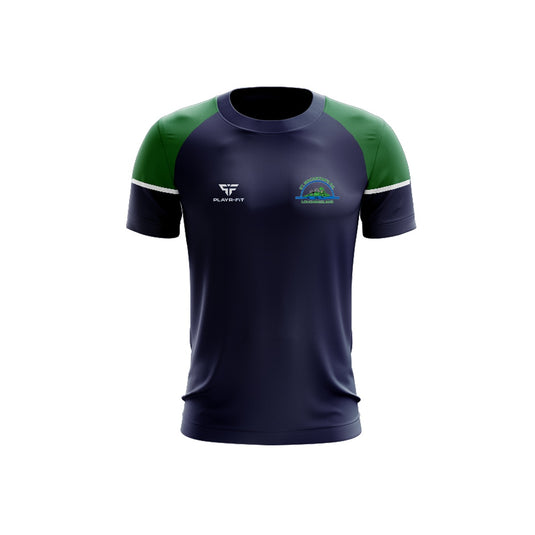 St MaCartan's PS Loughinisland T-Shirt Stellar Navy-Green - Kids