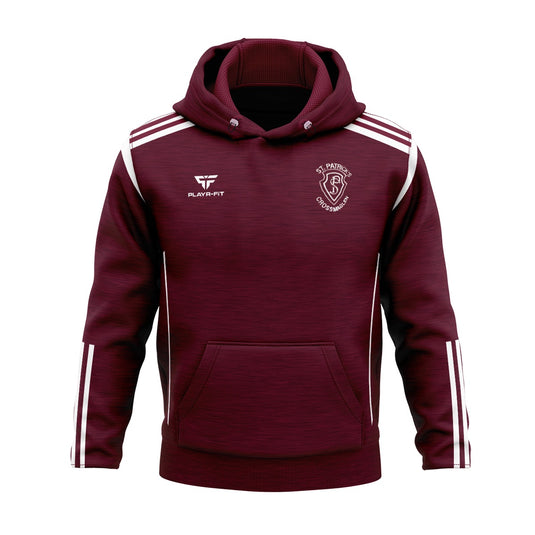St Patricks PS Crossmaglen English Unit Younger Class Leavers Hoodie Adroit (Maroon) - Kids
