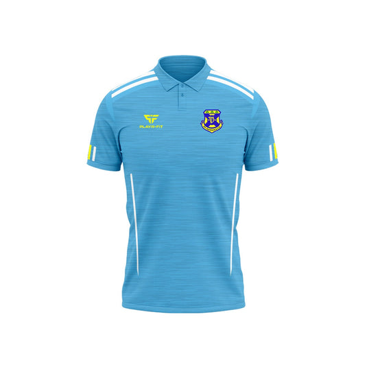 St Patricks FC Polo Adroit Sky-Blue - Adults