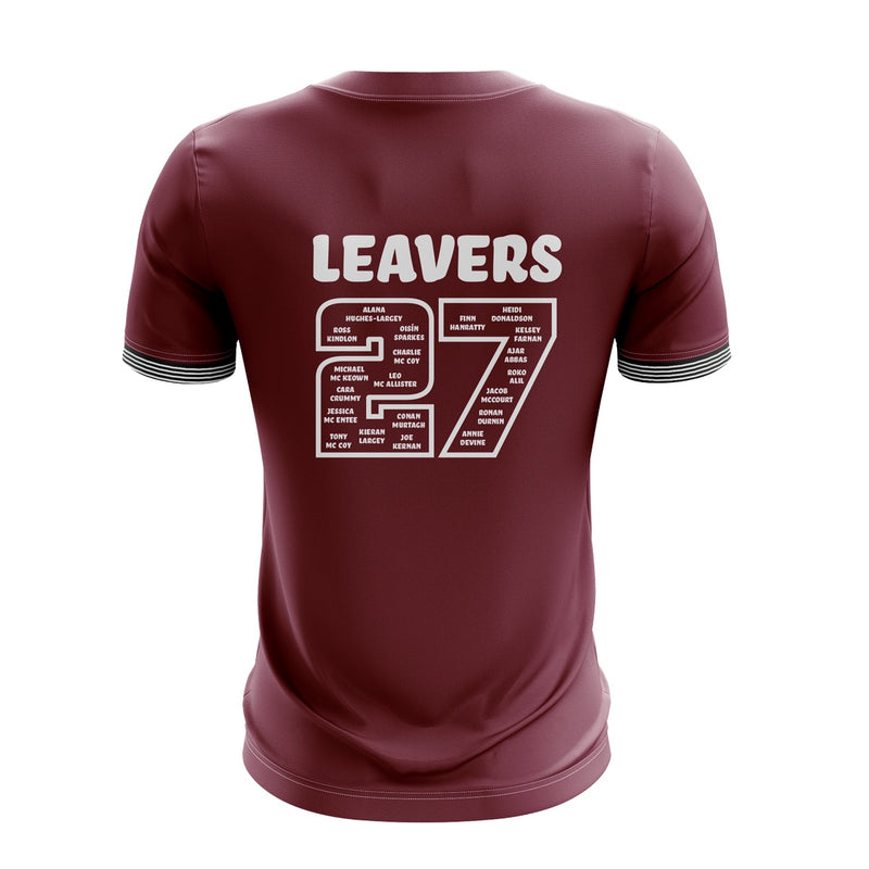 Load image into Gallery viewer, St Patricks PS Crossmaglen English Unit Younger Class Leavers Jersey F38 (Maroon/White) - Kids
