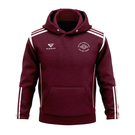 St Patricks PS Crossmaglen Gaelscoil Leavers Hoodie Adroit (Maroon) - Adults