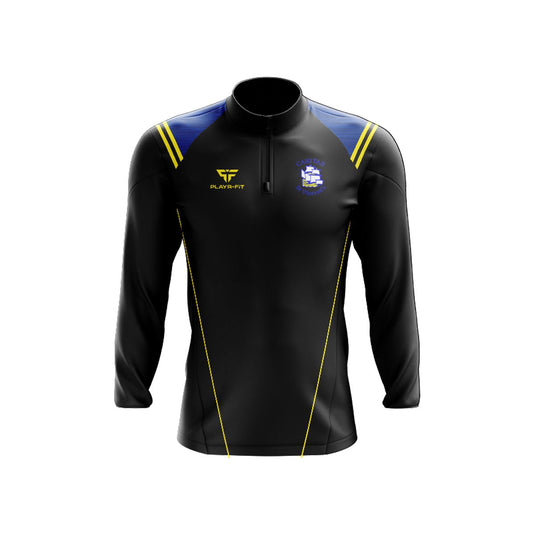 St Vincents Centre Staff Midlayer (1/4 Zip) Vigour Black - Kids