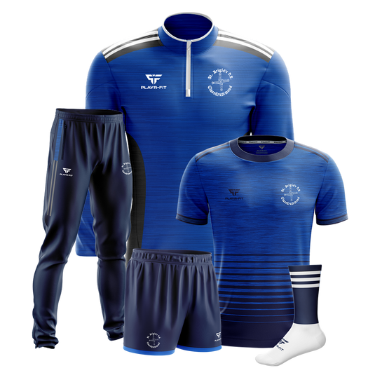 St Brigids PS Glassdrummond PE Pack 1 (Midlayer, Jersey, Skinny Pants, Shorts, Mid Socks) - Adults