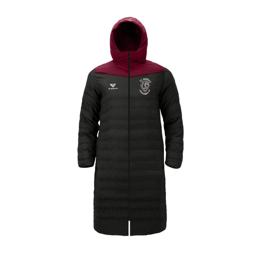 St Patricks PS Crossmaglen English Unit Staff Long Padded Jacket (Below Knee) - Adults