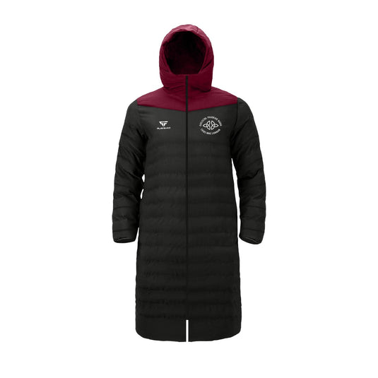 St Patricks PS Crossmaglen Gaelscoil Staff Long Padded Jacket (Below Knee) - Adults