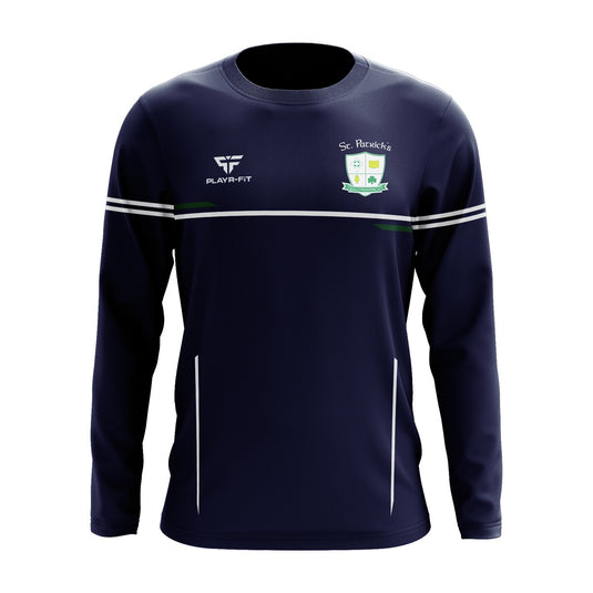 St Patricks PS Ballynahinch Staff Crew Neck Courage Navy - Adults