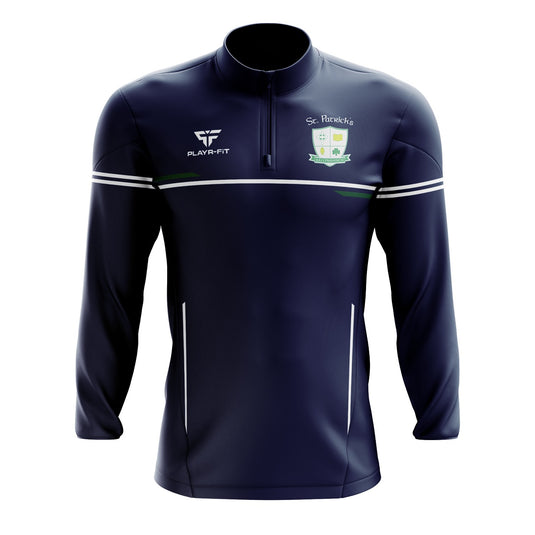 St Patricks PS Ballynahinch Staff Midlayer (1/4 Zip) Courage Navy - Adults