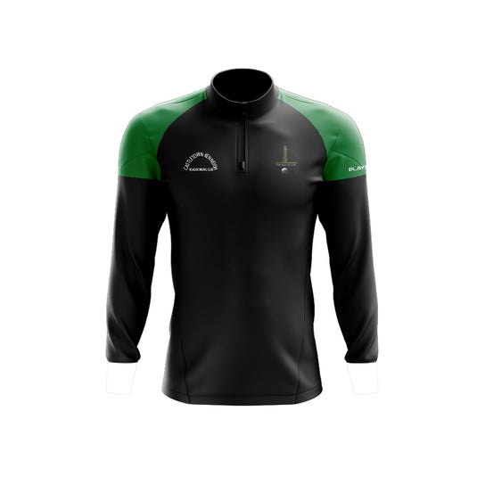 Castletown Kenneigh Road Bowling Club Midlayer (1/4 Zip) Stellar (Black) - Adults