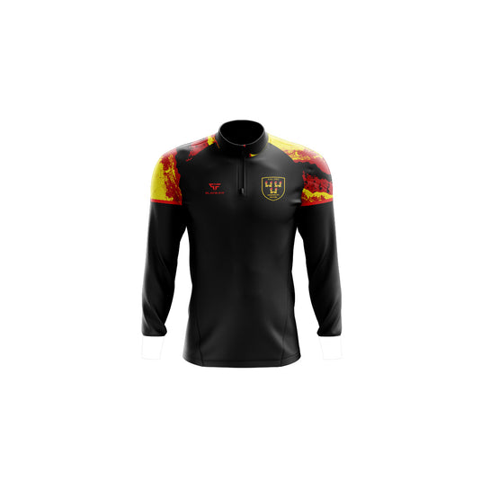 Lansdowne RFC NY Seniors Midlayer (1/4 Zip) Stellar Black - Adults