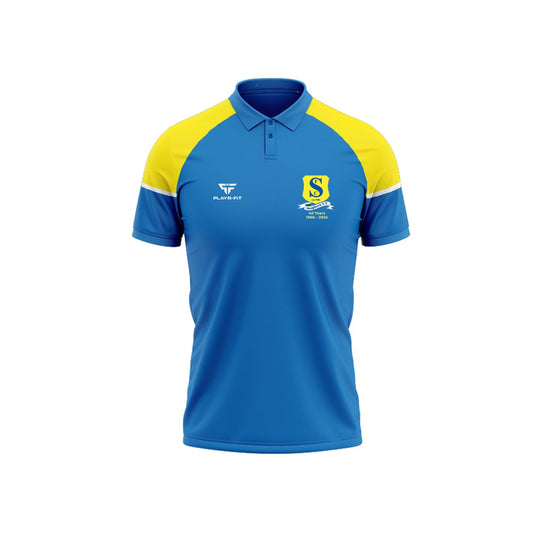 Snugboro FC Polo Stellar 40-Years (Blue/YellowGold) - Adults