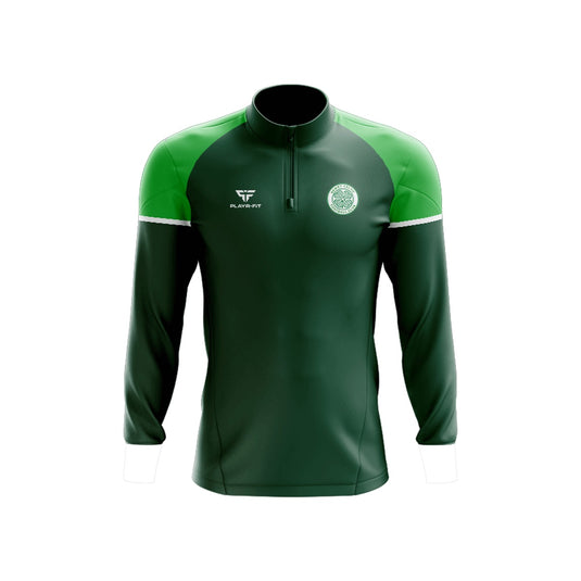 Newry Celtic FC Midlayer (1/4 Zip) Stellar (Green) - Kids
