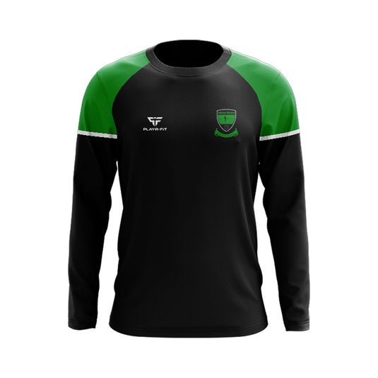 Albion Rovers FC Crew Neck Stellar (Black/Green) - Kids