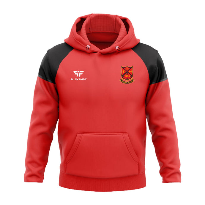 Ahoghill Rovers Hoodie Stellar (Red/Black) - Adults